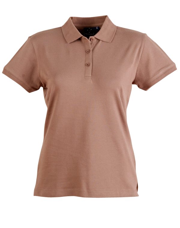ladies cotton stretch polo - Image 10