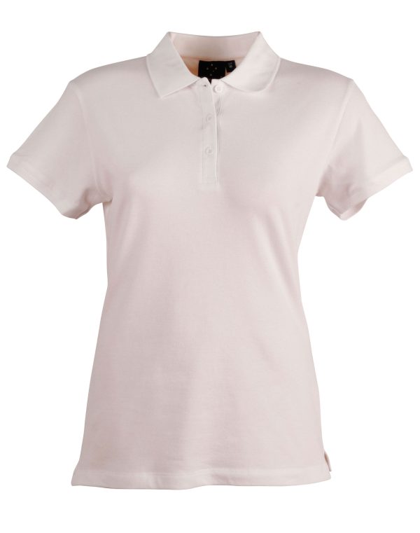 ladies cotton stretch polo - Image 11