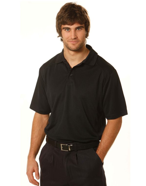 mens bamboo charcoal S/S Polo