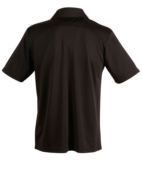 mens bamboo charcoal S/S Polo - Image 2