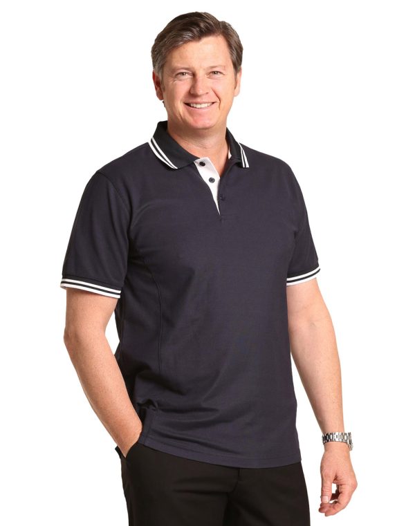 Men's Truedry Contrast S/S Polo