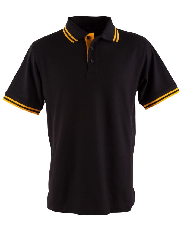 Men's Truedry Contrast S/S Polo - Image 3