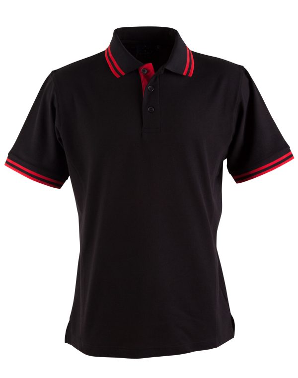 Men's Truedry Contrast S/S Polo - Image 4