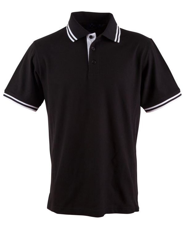Men's Truedry Contrast S/S Polo - Image 5