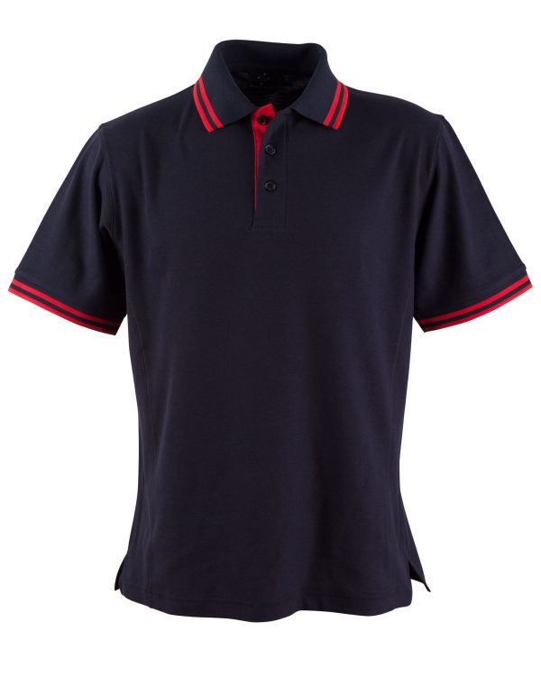 Men's Truedry Contrast S/S Polo - Image 7