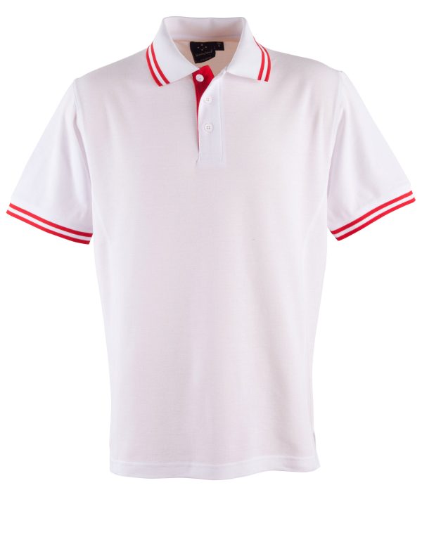 Men's Truedry Contrast S/S Polo - Image 12