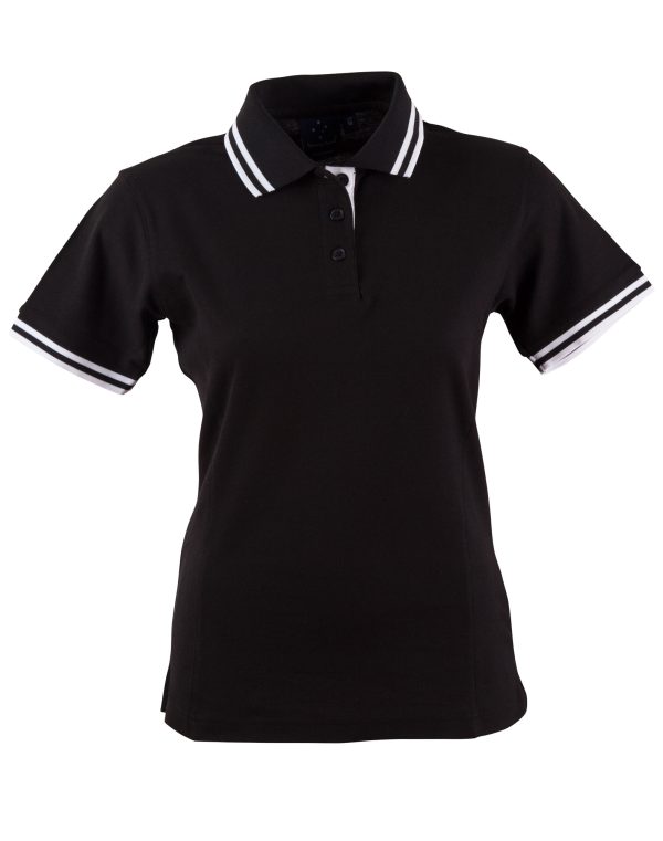 Ladies' Truedry Contrast S/S Polo - Image 5