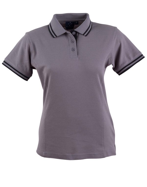 Ladies' Truedry Contrast S/S Polo - Image 6