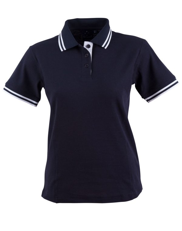 Ladies' Truedry Contrast S/S Polo - Image 8