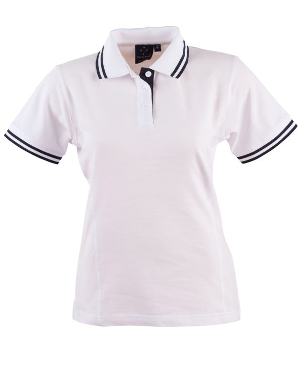 Ladies' Truedry Contrast S/S Polo - Image 11
