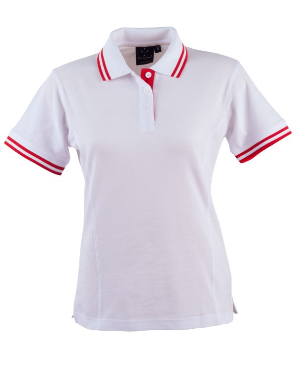 Ladies' Truedry Contrast S/S Polo - Image 12