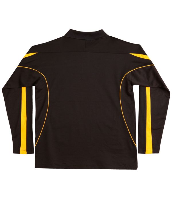 Kids' TrueDry Long Sleeve Polo - Image 3