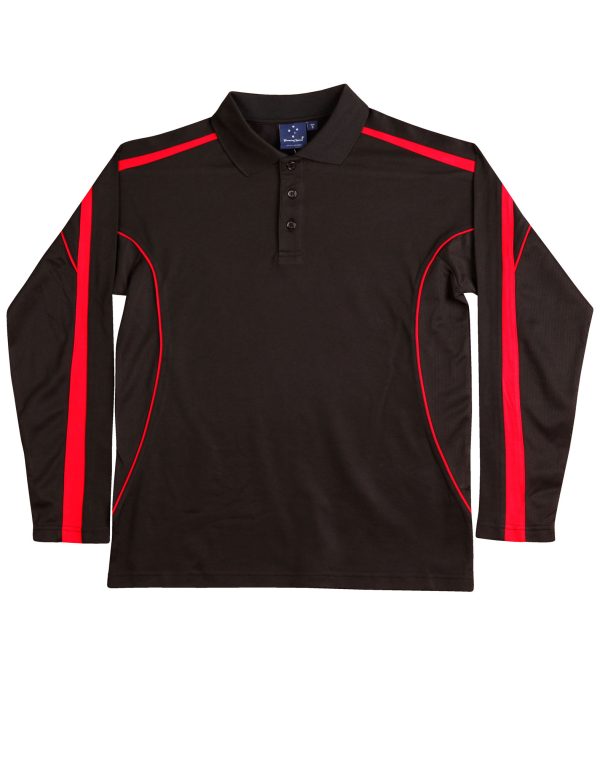 Kids' TrueDry Long Sleeve Polo - Image 4