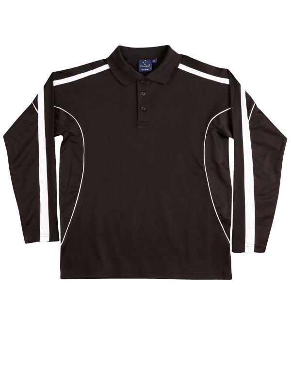 Kids' TrueDry Long Sleeve Polo - Image 5