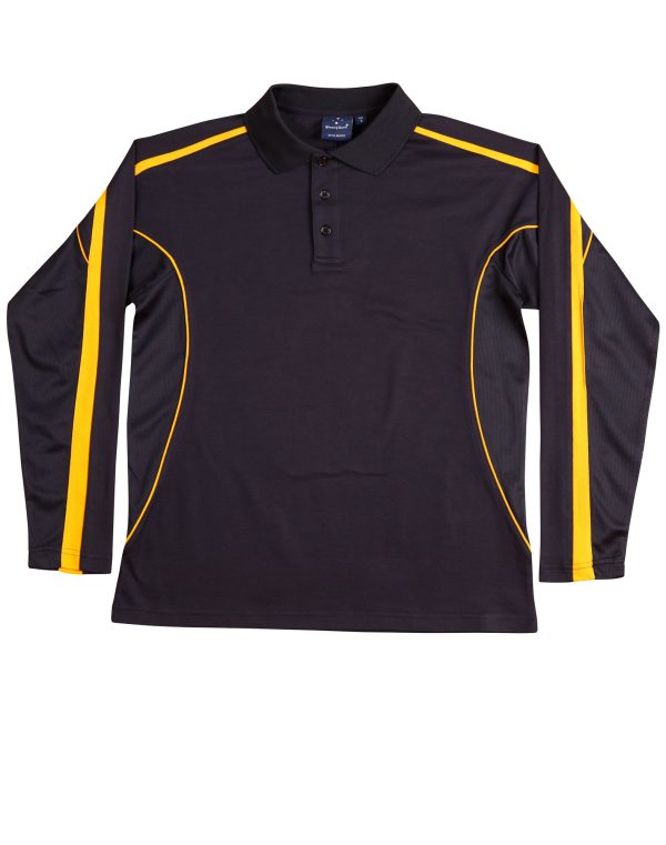 Kids' TrueDry Long Sleeve Polo - Image 7