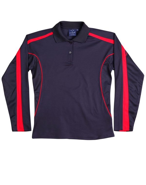 Ladies' TrueDry Long Sleeve Polo - Image 8