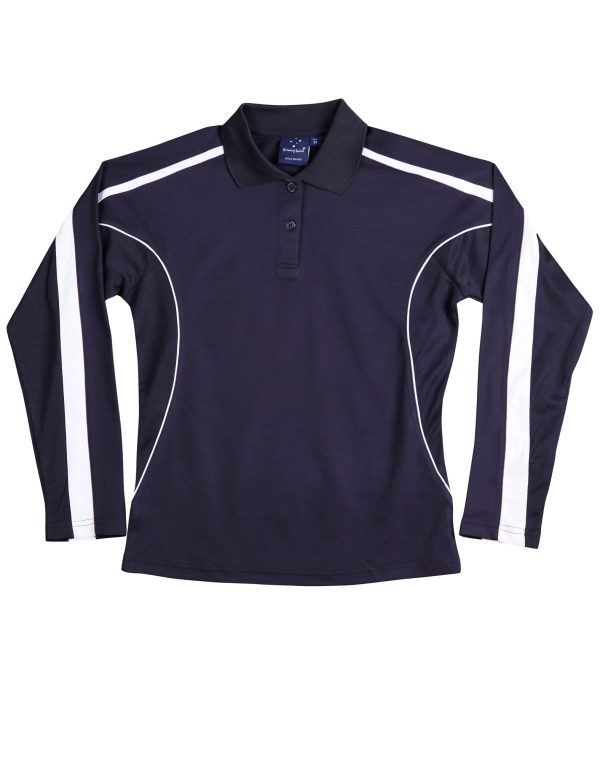 Ladies' TrueDry Long Sleeve Polo - Image 10