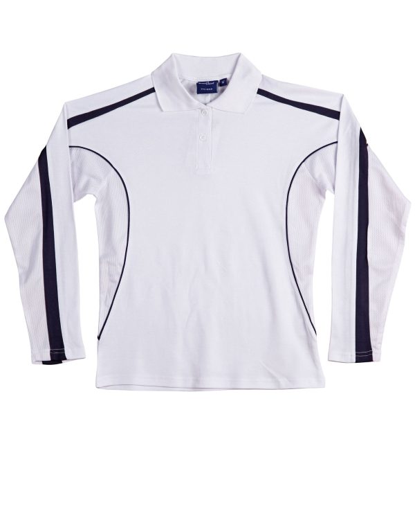 Ladies' TrueDry Long Sleeve Polo - Image 12