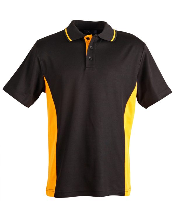 Kids' TrueDry Contrast S/S Polo - Image 3