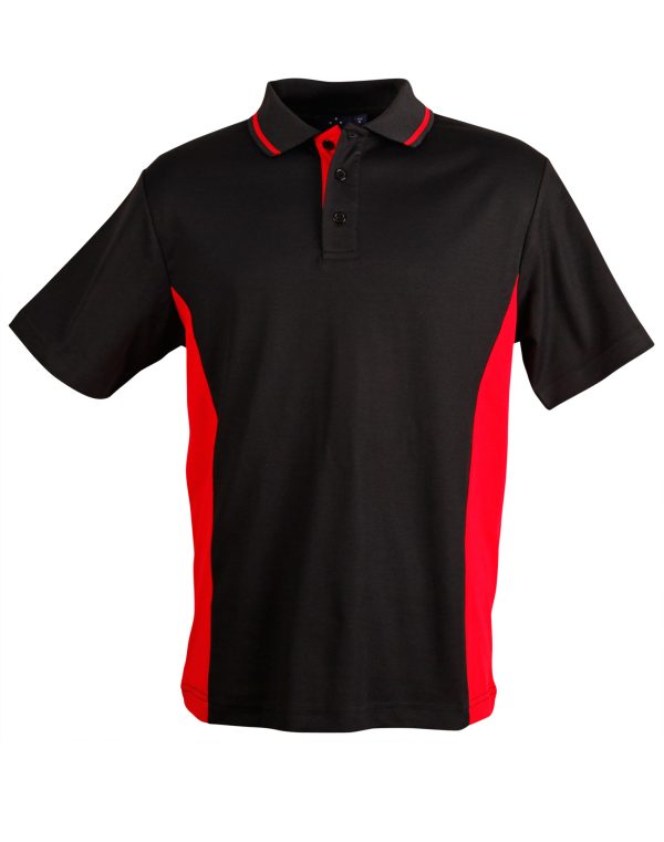 Kids' TrueDry Contrast S/S Polo - Image 4