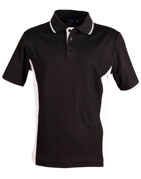 Kids' TrueDry Contrast S/S Polo - Image 5