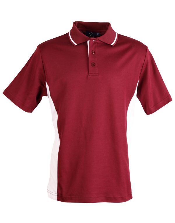 Kids' TrueDry Contrast S/S Polo - Image 7