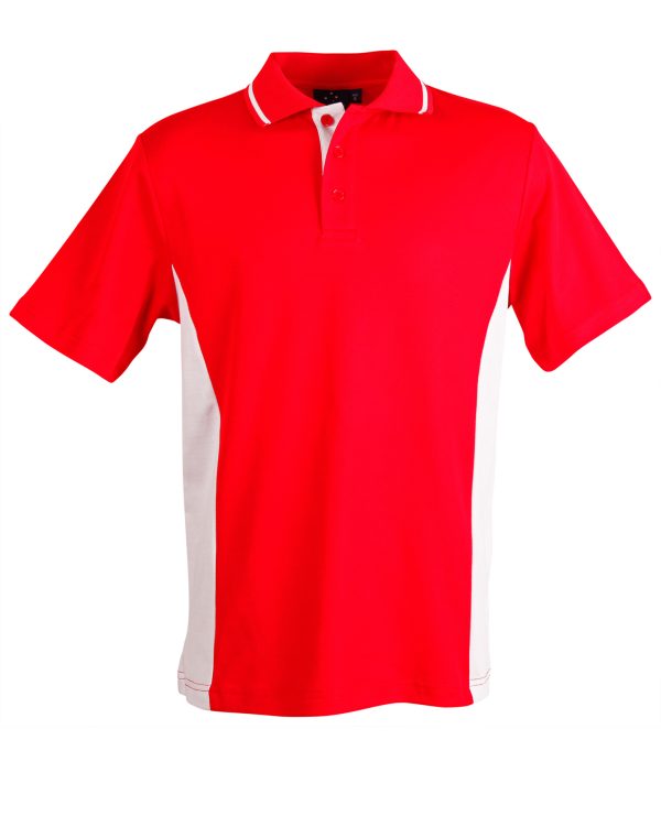 Kids' TrueDry Contrast S/S Polo - Image 11