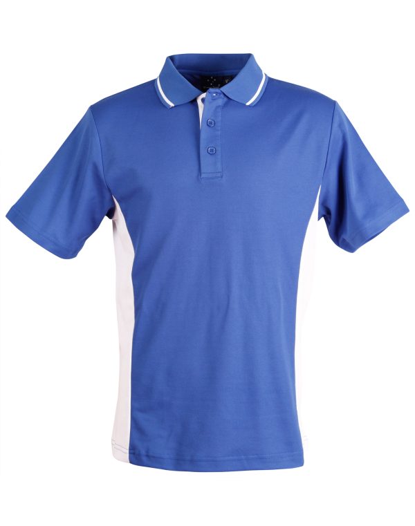 Kids' TrueDry Contrast S/S Polo - Image 13