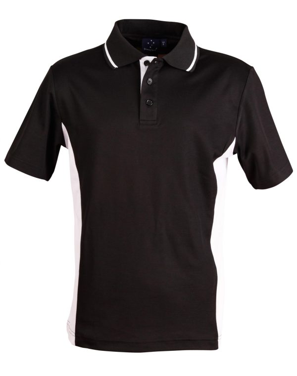 Men's TrueDry Contrast S/S Polo - Image 5