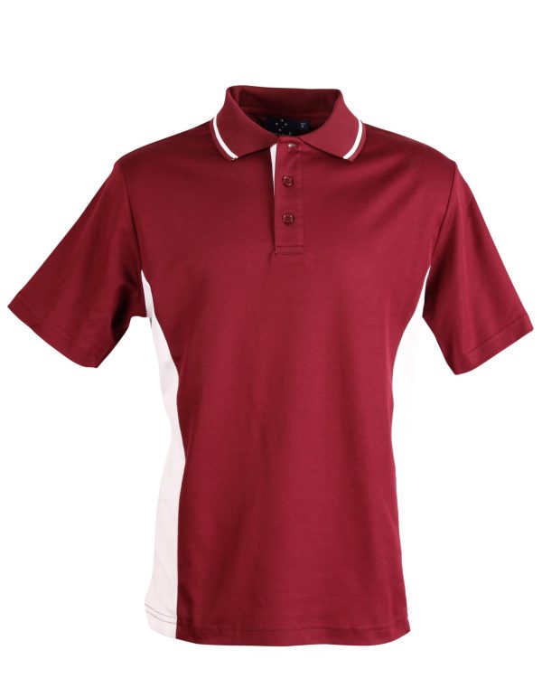 Men's TrueDry Contrast S/S Polo - Image 7