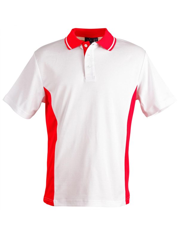 Men's TrueDry Contrast S/S Polo - Image 16