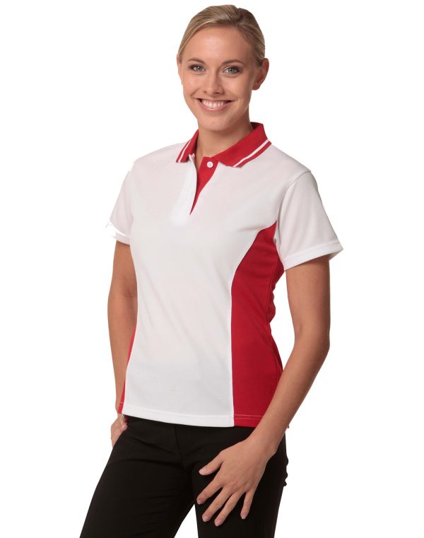 Ladies' TrueDry Contrast S/S Polo
