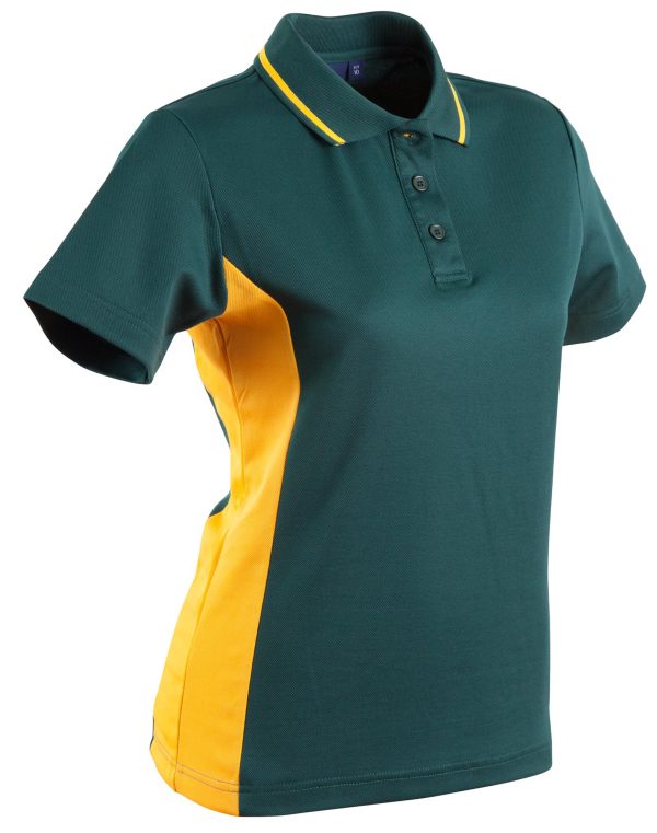 Ladies' TrueDry Contrast S/S Polo - Image 6