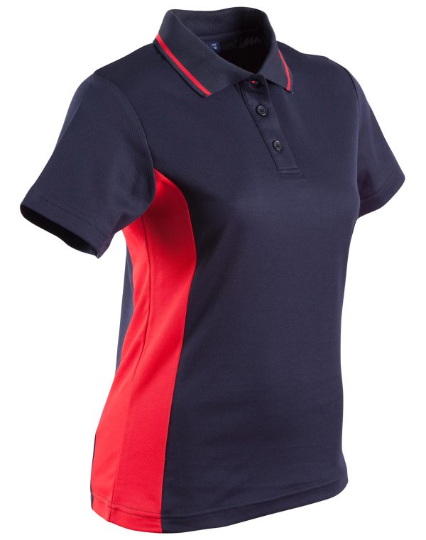 Ladies' TrueDry Contrast S/S Polo - Image 9