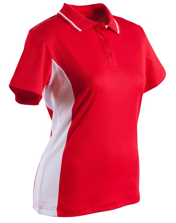 Ladies' TrueDry Contrast S/S Polo - Image 11