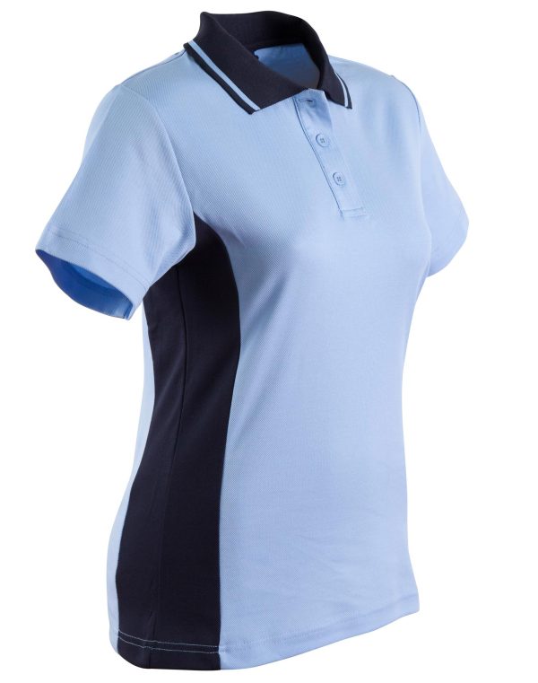 Ladies' TrueDry Contrast S/S Polo - Image 13