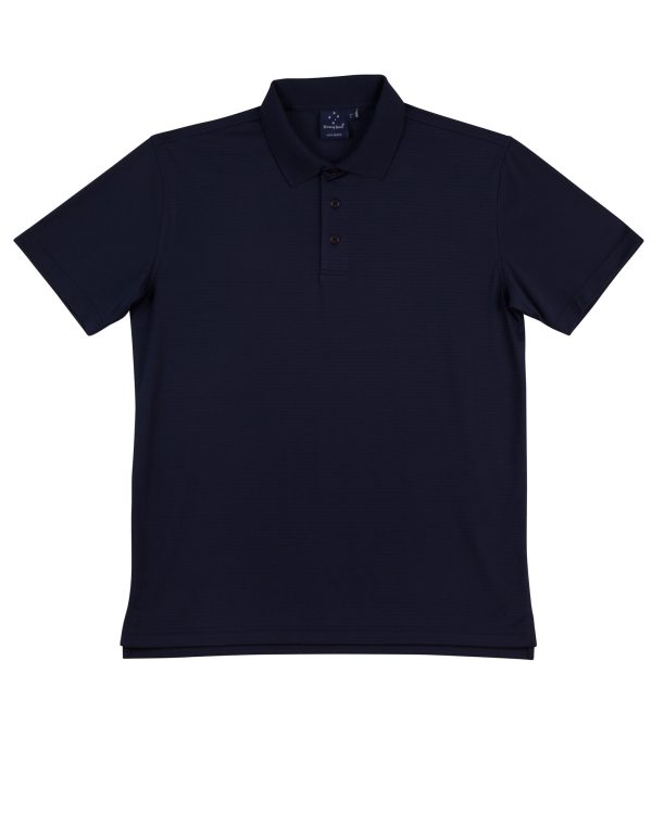 Men's Cooldry Textured Polo - Image 4