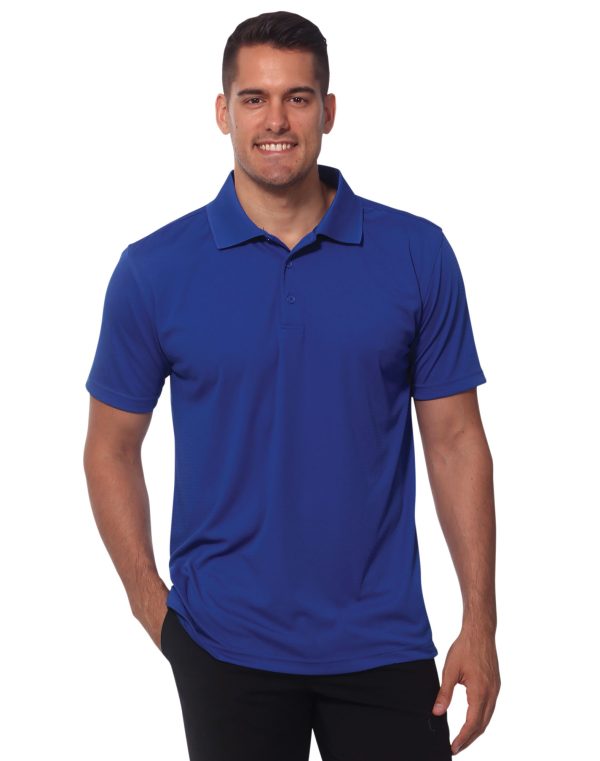 Men's Cooldry Textured Polo - Image 2