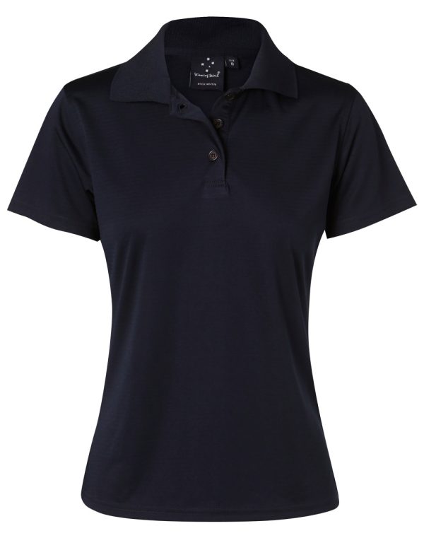 Ladies' Cooldry Textured Polo - Image 4