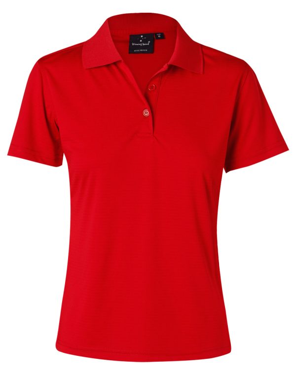 Ladies' Cooldry Textured Polo - Image 5