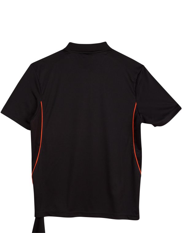Men's Cooldry S/S Contrast Interlock Polo - Image 2