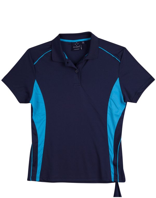 Ladies' Cooldry S/S Contrast Interlock Polo - Image 6