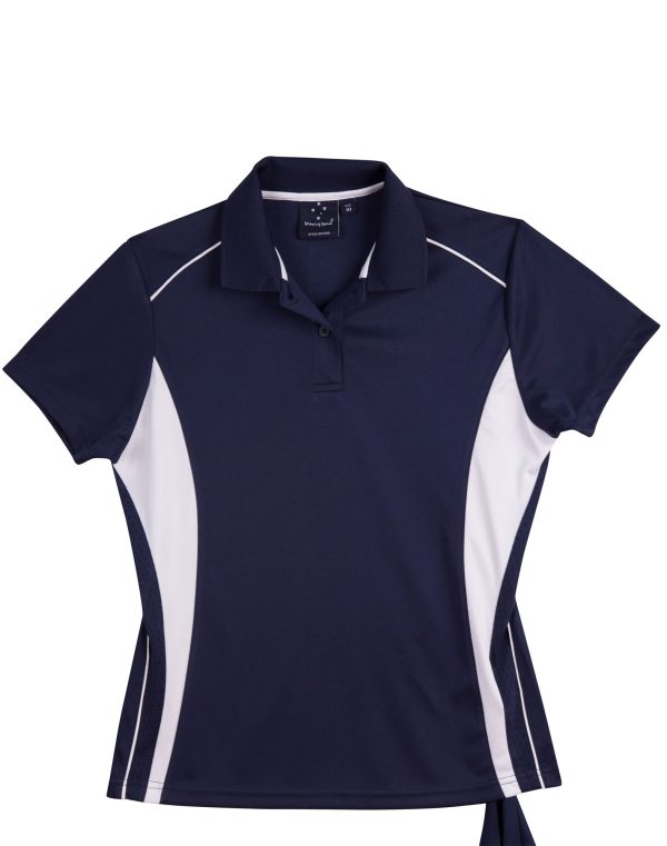 Ladies' Cooldry S/S Contrast Interlock Polo - Image 7