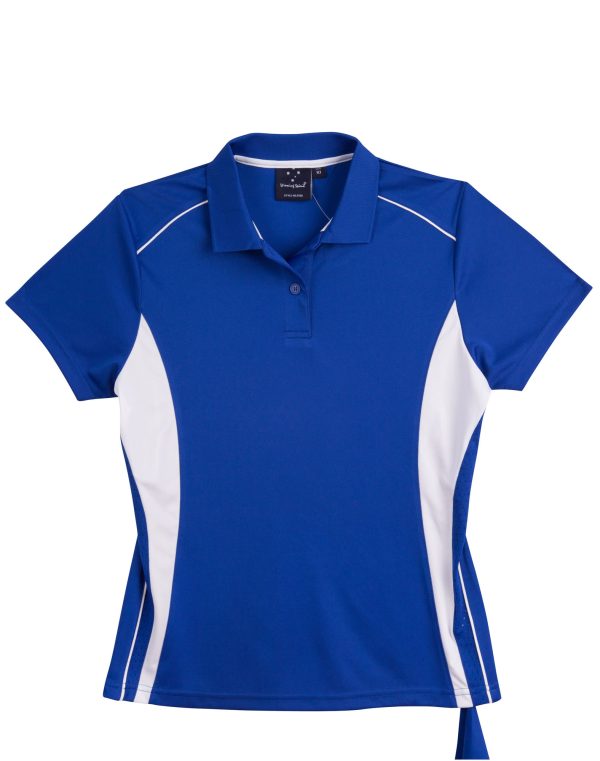 Ladies' Cooldry S/S Contrast Interlock Polo - Image 8
