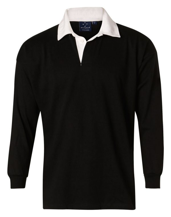 heavy poly-cotton jersey rugby - Image 3