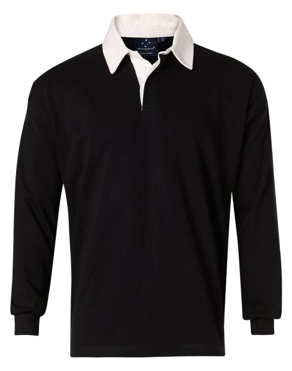 heavy poly-cotton jersey rugby - Image 4