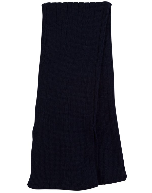 Cable Knit Scarf (Acrylic knit with cable row feature) - Image 5