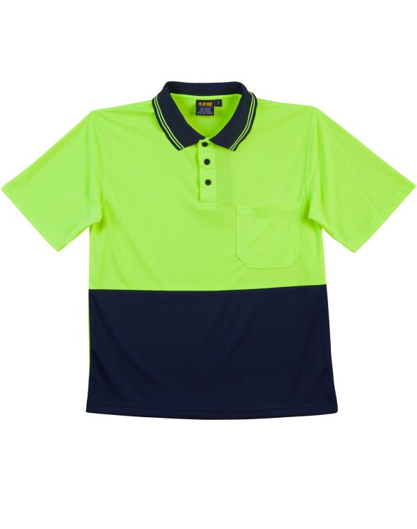 Hi-Vis cooldry safety polo S/S - Image 5