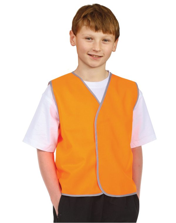 Hi-Vis Kid's Safety Vest - Image 2