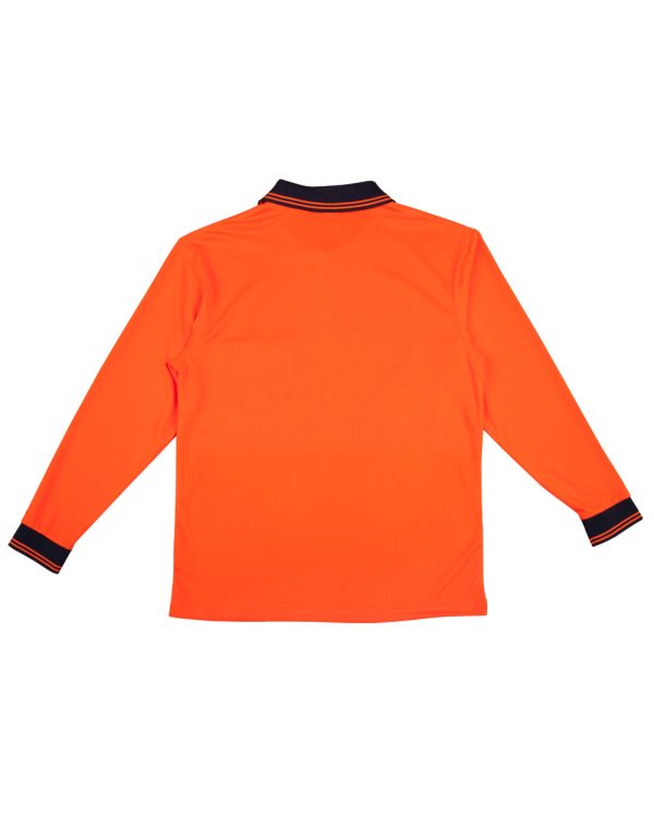 Hi-Vis truedry safety polo L/S - Image 2